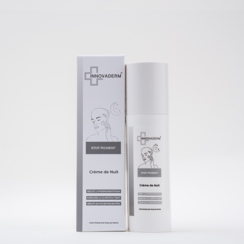 maman femme innovaderm stop pigment soin nuit anti tache brune masque de grossesse baby mam