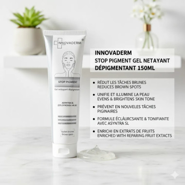 Innovaderm Stop-Pigm Gel 150ml | Éclat & Nettoyage | Babymam