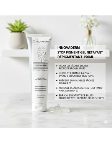 Innovaderm Stop-Pigm Gel 150ml | Éclat & Nettoyage | Babymam