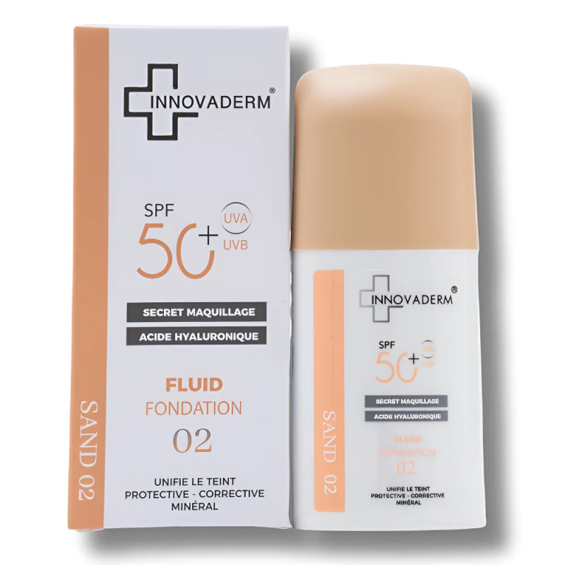 maman femme innovaderm N2 fondation SPF50+ eclat ecran contre soleil baby mam