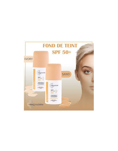 Innovaderm Fondation SPF50+ 01 | Haute Protection | Babymam