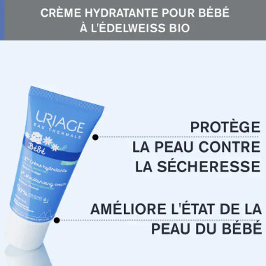 Uriage Bébé Crème Hydratante 40ml | Douceur & Soin | Babymam
