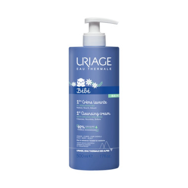 bebe maman uriage creme lavant 500ML cheveu visage corp douche bain baby mam