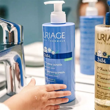Uriage Bébé Crème Lavante 500ml | Douceur Extrême | Babymam