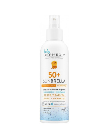 bebe maman dermedic sunbellan ecran beeb spray 150ML contre soleil visage corps  SPF50+ baby mam