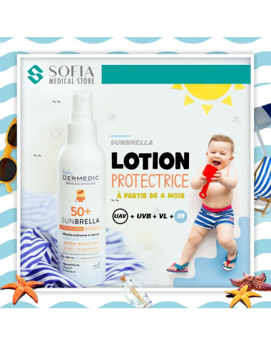 Dermedic Sunbrella Bébé Spray | Protection Totale | Babymam
