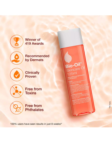 Bio-Oil 125ml | Soin Cicatrices & Vergetures | Babymam