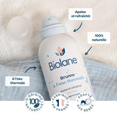 Biolane Eau Thermale 150ml | Fraîcheur & Soin | Babymam