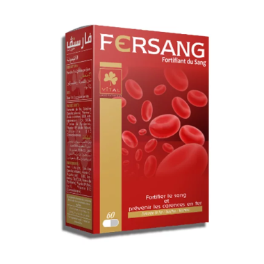 maman femme vital fersang bt/60 fer compliment alimentaire chut cheveu baby mam