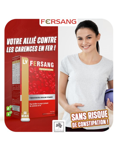 Vital Fersang 60 Gélules | Énergie & Vitalité | Babymam
