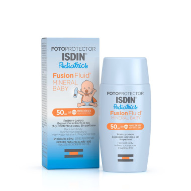 bebe maman isdin ecran mineral baby 50ML SPF50+ contre soleil protection baby mam