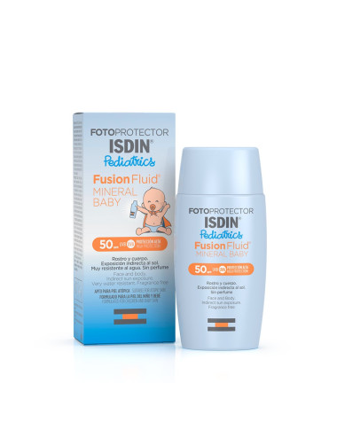 bebe maman isdin ecran mineral baby 50ML SPF50+ contre soleil protection baby mam