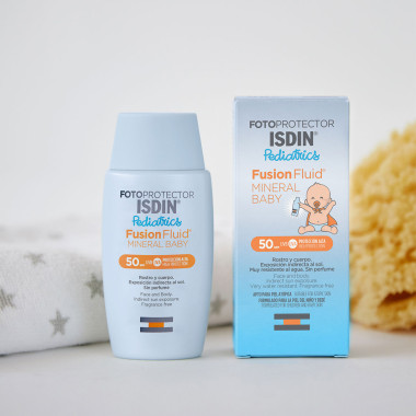 ISDIN Fusion Fluid Mineral Baby | Protection 100% | Babymam