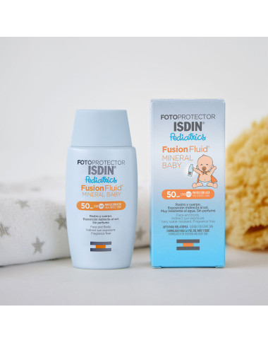 ISDIN Fusion Fluid Mineral Baby | Protection 100% | Babymam