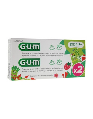 bebe maman GUM dentifrice 50ML lot/2 hygiene dent baby mam