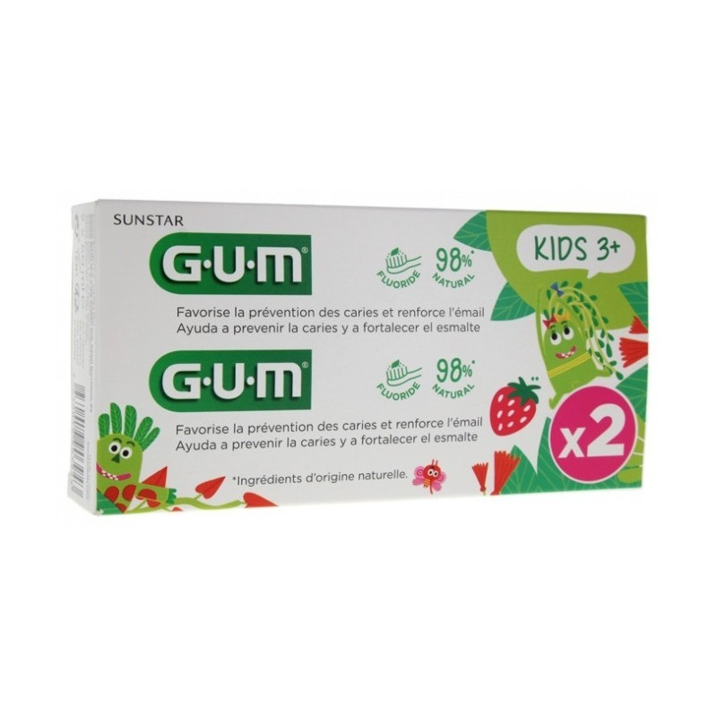 bebe maman GUM dentifrice 50ML lot/2 hygiene dent baby mam