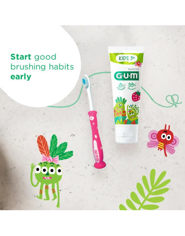 GUM Dentifrice Kids Lot de 2 | Dents de Lait | Babymam