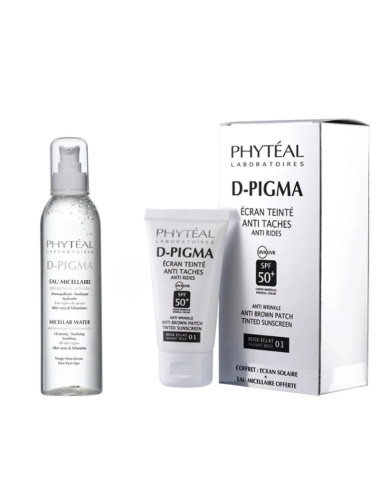 maman femme Dpigma ecran+eau micellaire teinte beige eclat coffret gratuit baby mam
