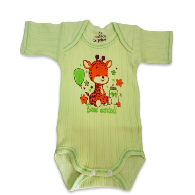 Lot de 3 Bodies Bébé Garçon | Demi-Manche | Babymam
