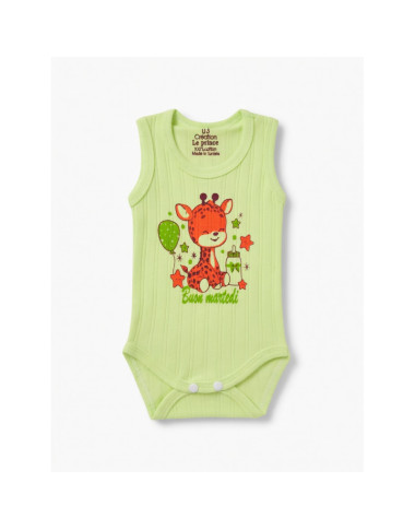 Lot de 3 Bodies Bébé Garçon | Sans-Manche | Babymam