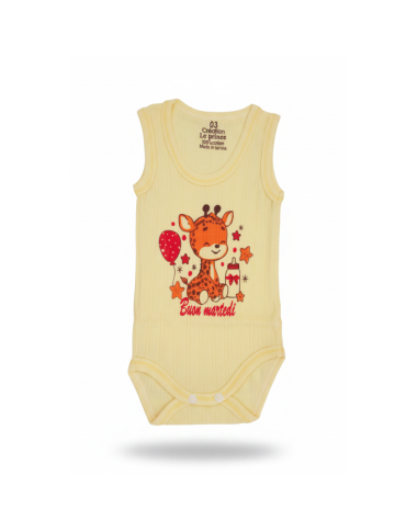 Lot de 3 Bodies Bébé Garçon | Sans-Manche | Babymam