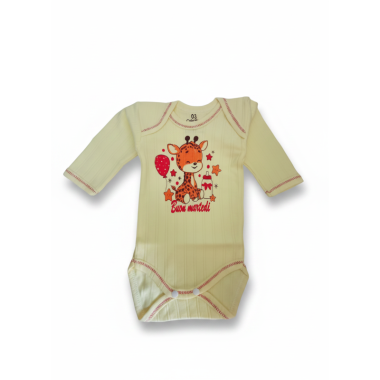 Lot de 3 Bodies Bébé Garçon | Manche Longue | Babymam