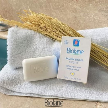 Biolane Savon Doux Surgras 150g | Soin Lavant | Babymam