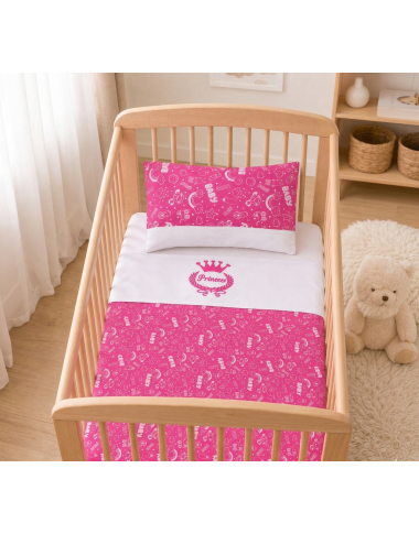 Taie d'Oreiller Bébé Princesse | Style Chic | Babymam