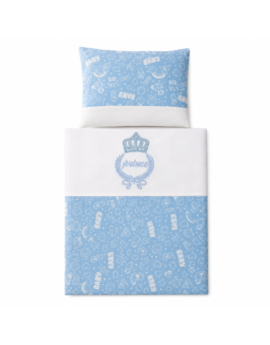 bebe maman drap oreiller bleu prince lit baby mama