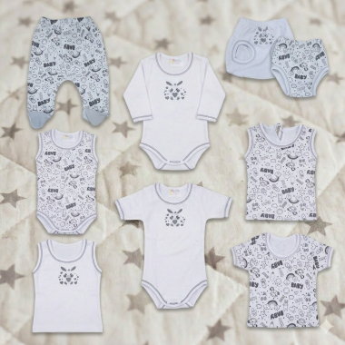 baby mam pack sous vetements gris baby mam