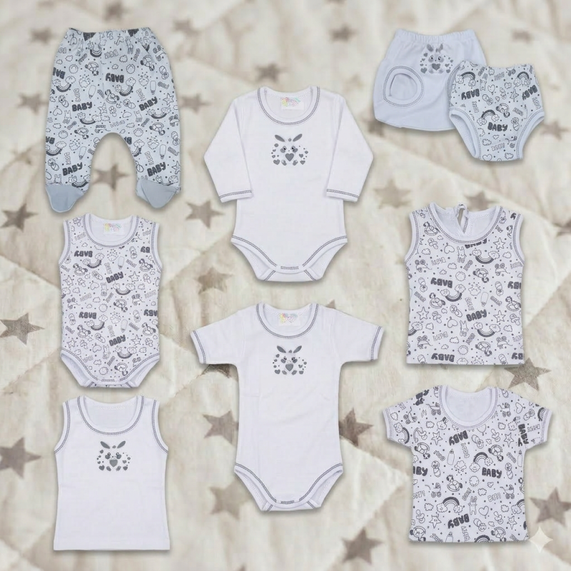 baby mam pack sous vetements gris baby mam