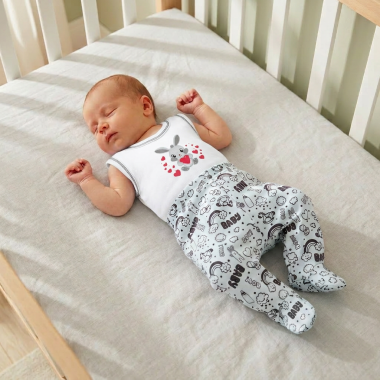 Pack Sous-Vêtements Gris Bébé | Confort | Babymam