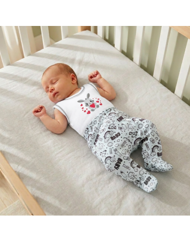 Pack Sous-Vêtements Gris Bébé | Confort | Babymam