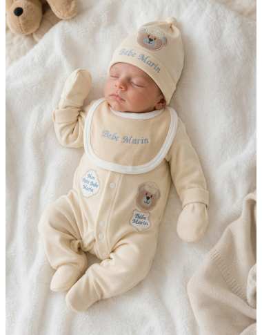 Sortie Clinique Bébé Beige | Élégance | Babymam