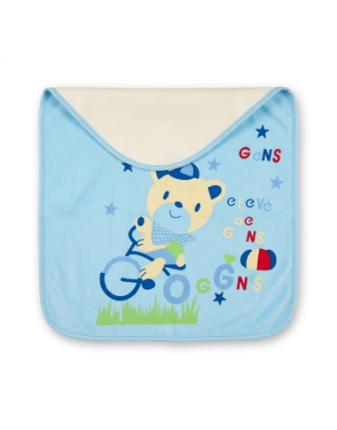 Tapis de Change Bébé Bleu | Confort Premium | Babymam