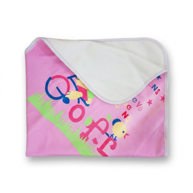 Tapis de Change Bébé Rose Ours | Confort | Babymam