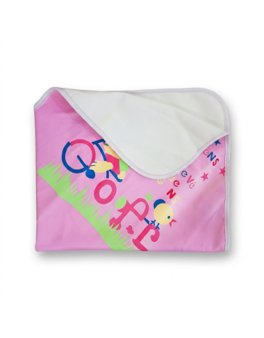 Tapis de Change Bébé Rose Ours | Confort | Babymam