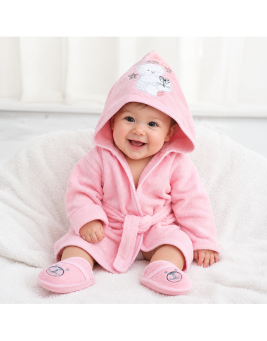 Ensemble de Bain Bébé Saumon | Chic & Doux | Babymam