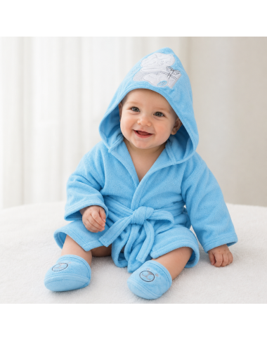 Ensemble de Bain Bébé Bleu | Chic & Doux | Babymam