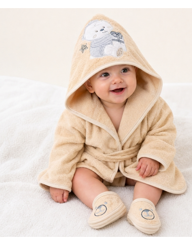 Ensemble de Bain Bébé Beige | Chic & Doux | Babymam