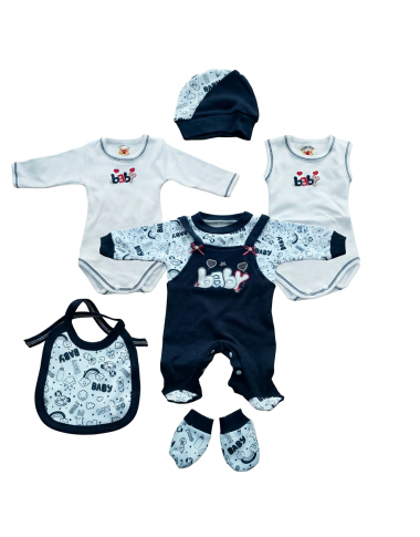 bebe maman sortie clinique bleu marine nouveau ne bab y mam