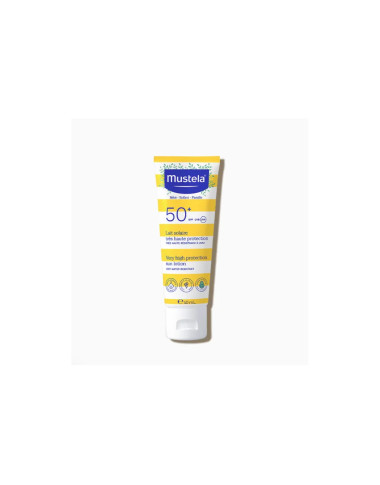 Mustela Lait Solaire SPF50+ 40ml | Protection Bébé | Babymam