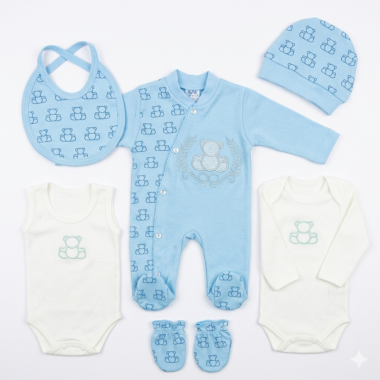 Pack Bienvenue Bébé Prince Bleu | Set Complet | Babymam