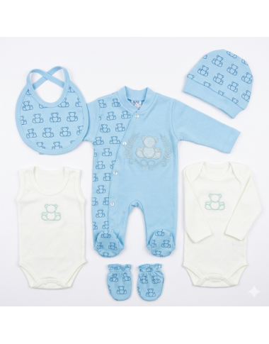 Pack Bienvenue Bébé Prince Bleu | Set Complet | Babymam
