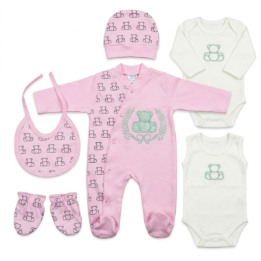 Pack Bienvenue Bébé Rose | Set Complet Premium | Babymam