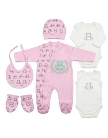 Pack Bienvenue Bébé Rose | Set Complet Premium | Babymam