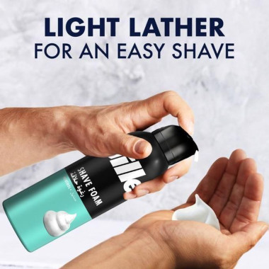 Gillette Mousse à Raser Menthol 200ml | Fraîcheur et Rasage Précis