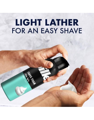 Gillette Mousse à Raser Menthol 200ml | Fraîcheur et Rasage Précis