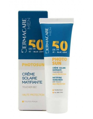 Dermacare Photosun Men SPF50+ 50ml | Haute Protection Solaire Homme