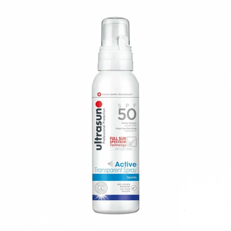 Ultrasun Active Spray Transparent SPF50+ 150ml | Protection Sport